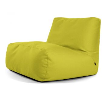 Fotoliu bean bag verde Tube 100 – SLOWDOWN
