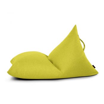 Fotoliu puf pentru copii verde Razzy – SLOWDOWN
