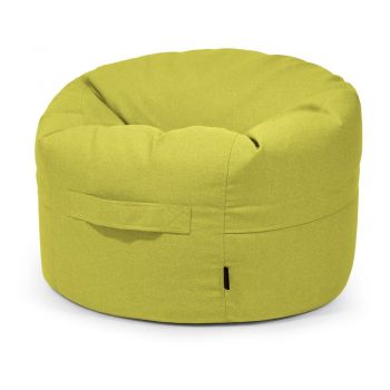 Fotoliu puf pentru copii verde Roll 80 – SLOWDOWN