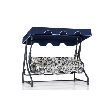 Balansoar cu 3 locuri Olea 6 Multicolor 200x165x110 cm Balansoar cu 3 locuri Olea 6 Multicolor 200x165x110 cm