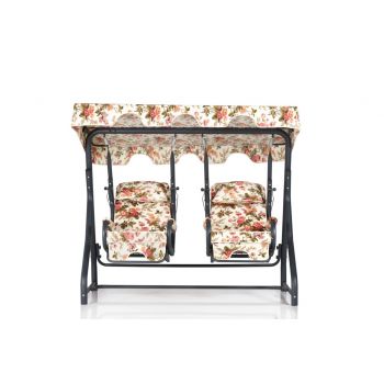 Balansoar dublu Daisy 2 Multicolor 110x165x200 cm Balansoar dublu Daisy 2 Multicolor 110x165x200 cm