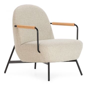 Fotoliu bej Regi – MOME