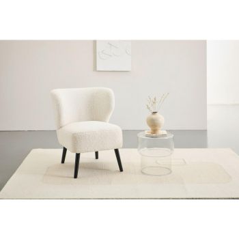 FOTOLIU in textil alb