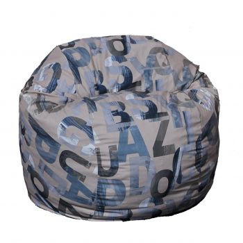Fotoliu King Size, Material Textil - Army Scrabble