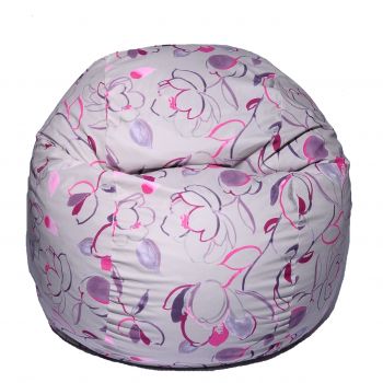 Fotoliu King Size, Material Textil - Flower Buds