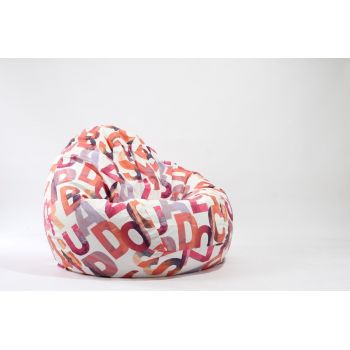 Fotoliu Nirvana Gigant, Material Textil - Scarlet Letters