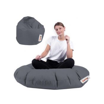 Fotoliu puf, Bean Bag, Ferndale, 100 cm,  impermeabil, 100 x 100 x 20 cm Fotoliu puf, Bean Bag, Ferndale, 100 cm,  impermeabil, 100 x 100 x 20 cm