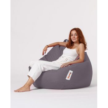 Sac Fotoliu puf, dehusabil, Dirtproof, Interior/exterior, impermeabil, Garden Bean Bag Anelka, 115 x 130 x 39 cm Sac Fotoliu puf, dehusabil, Dirtproof, Interior/exterior, impermeabil, Garden Bean Bag Anelka, 115 x 130 x 39 cm