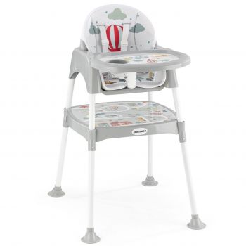 Scaun de masa bebelusi RoadMap Gri 86x55 cm Scaun de masa bebelusi RoadMap Gri 86x55 cm