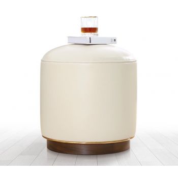 Taburet Bilal Bej 45x47 cm