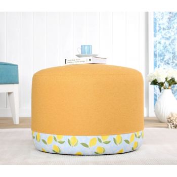 Taburet Nuha Portocaliu 53x36 cm