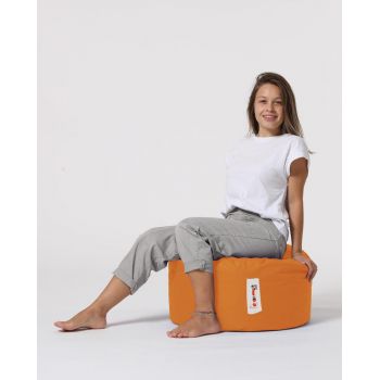 Taburet puf, Round Pouf, Ferndale, impermeabil, Garden Pouffe, 55 x 55 x 30 cm