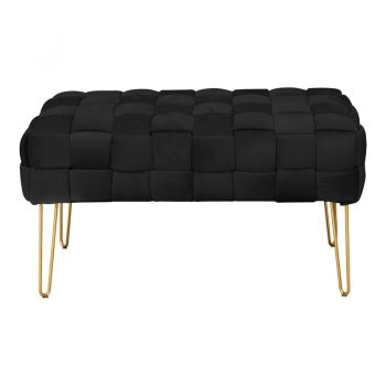 Taburet Wenzo Negru 82x43x46 cm