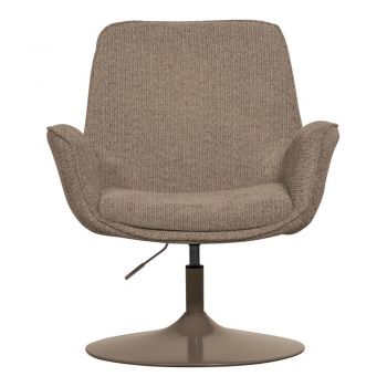 Fotoliu bej cu șezut cu înălțime ajustabilă Marten – WOOOD