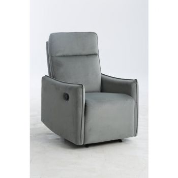 Fotoliu Bella, recliner manual compact, design elegant și funcțional, material textil rezistent, confort ridicat Fotoliu Bella, recliner manual compact, design elegant și funcțional, material textil rezistent, confort ridicat