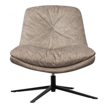 Fotoliu în culoare naturală pivotant Arve – WOOOD