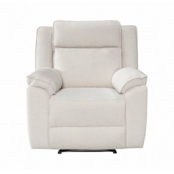 Fotoliu Malvina Bej, Recliner Manual, 96 x 94 x 104 Cm