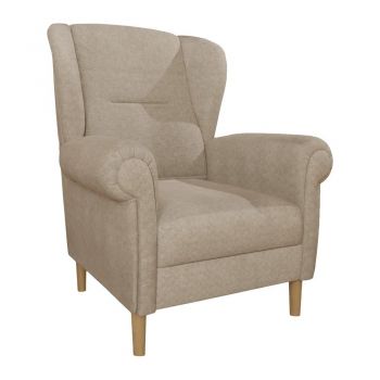 Fotoliu maro deschis wing Swan – Ropez