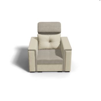 Fotoliu Paris tapițat cu stofă, cu saltea din spumă poliuretanică, 920x800 cm, culoare personalizabilă