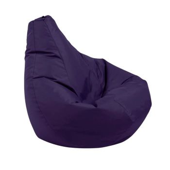 Fotoliu puf Nirvana Light, Material Impermeabil - Indigo