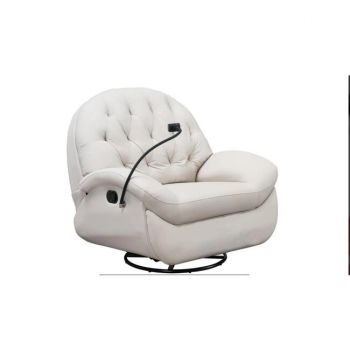 Fotoliu recliner Modena, suport telefon + suport picioare, mecanism recliner, structură robustă, tapițerie catifea premium, 95x97 cm, bej Fotoliu recliner Modena, suport telefon + suport picioare, mecanism recliner, structură robustă, tapițerie catifea premium, 95x97 cm, bej