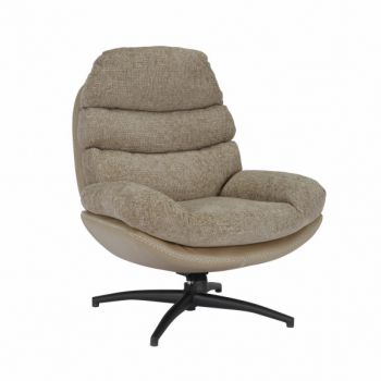 Fotoliu Rotativ Charme Bej, 78.5 Cm