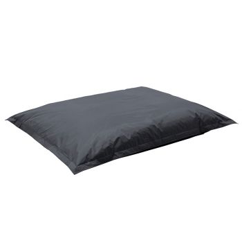 Puf Bean Bag Impermeabil Pigro, Gri, 175x135x25 cm