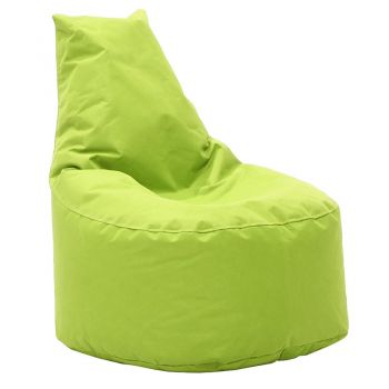 Puf bean bag, material impermeabil, albastru deschis 65x65