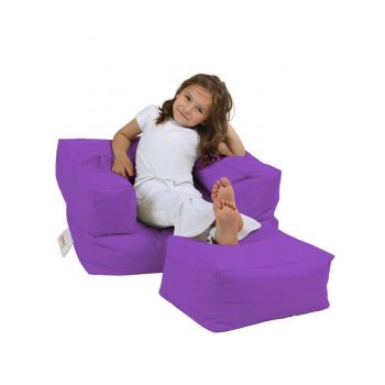 Sac de Fotoliu cu taburet  Gradina Pentru Copii, Garden Bean Bag, 65 x 40 x 50 cm Sac de Fotoliu cu taburet  Gradina Pentru Copii, Garden Bean Bag, 65 x 40 x 50 cm