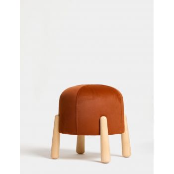 Bancheta, Atelier del Sofa, 370CTF1102, Lemn de fag, Portocaliu / Natural