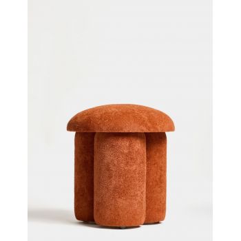 Bancheta, Atelier del Sofa, 370CTF1104, Lemn de fag, Portocaliu