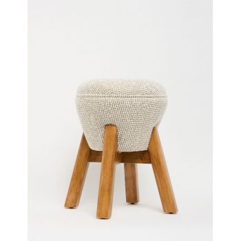 Bancheta, Atelier del Sofa, 370CTF1107, Lemn de fag, Crema/Nuca