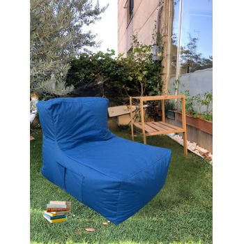 Bean Bag, Atelier del Sofa, 535PFT1201, Poliester, Albastru