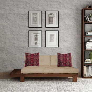 Șezlong, Atelier del Sofa, 135PLT1103, Lemn , Nuc / Cămilă