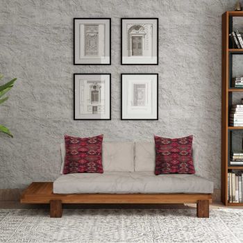 Șezlong, Atelier del Sofa, 135PLT1114, Lemn , Tec / Bej