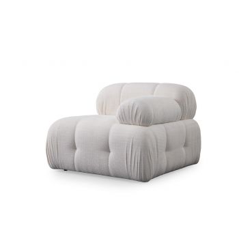 Fotoliu, Atelier del Sofa, 560ARE2940, Lemn de fag / PAL, Alb