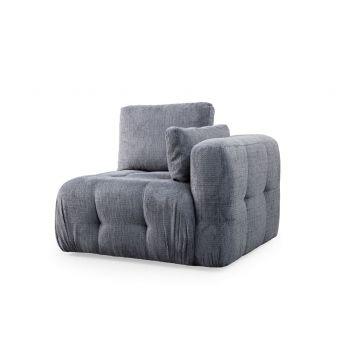 Fotoliu, Atelier del Sofa, 560ARE4118, Lemn de fag / PAL, Gri