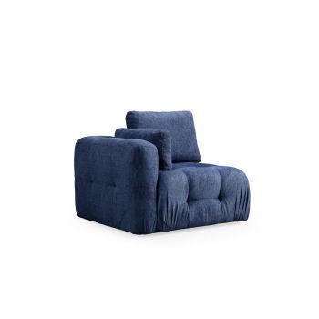 Fotoliu, Atelier del Sofa, 560ARE4131, Lemn de fag / PAL, Albastru navy