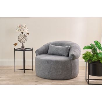 Fotoliu, Atelier del Sofa, 825BLC4723, Poliester, Gri