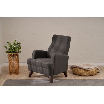 Fotoliu, Atelier del Sofa, 825BLC5242, Lemn, Antracit