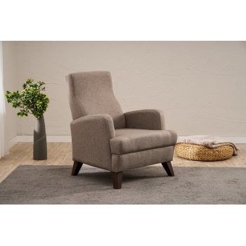 Fotoliu, Atelier del Sofa, 825BLC5245, Lemn, Maro