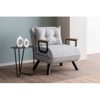 Fotoliu extensibil, Atelier del Sofa, 859FTN2835, Gri
