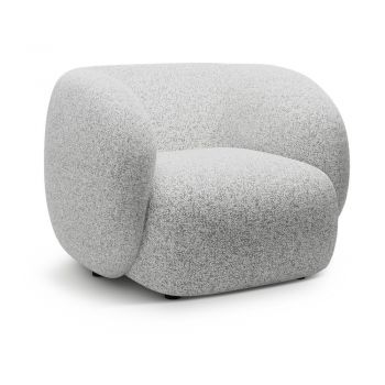 Fotoliu gri deschis Kate – Micadoni