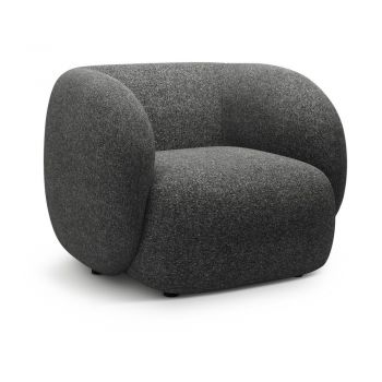 Fotoliu gri închis Kate – Micadoni