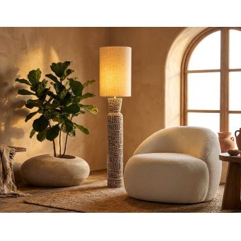 Fotoliu, Mauro Ferretti, Ginevra, 81x78x64 cm, poliester, alb