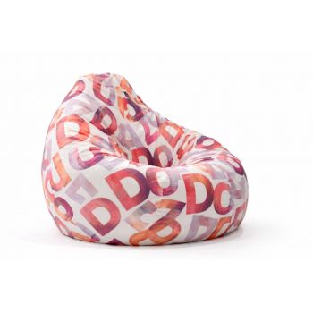 Fotoliu Nirvana Grande, Material Textil - Scarlet Letters