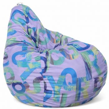 Fotoliu puf copii, Nirvana Light, Material Textil - Serenity