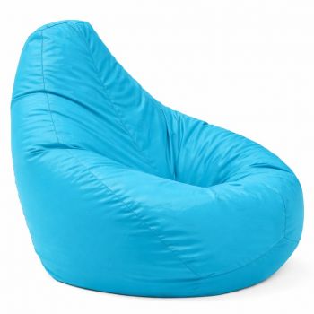 Fotoliu puf copii, Nirvana Light Pufrelax, Material Impermeabil - Turcoaz