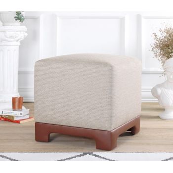Taburet, Atelier del Sofa, 209FLF1416, 50% bumbac, 50% in, Bej