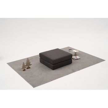 Taburet, Atelier del Sofa, 825BLC5223, Tesatura Chenille, Antracit